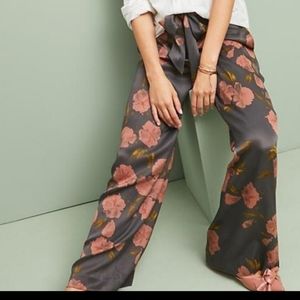 ett:twa by Anthropologie Wide-Leg Silky Pants